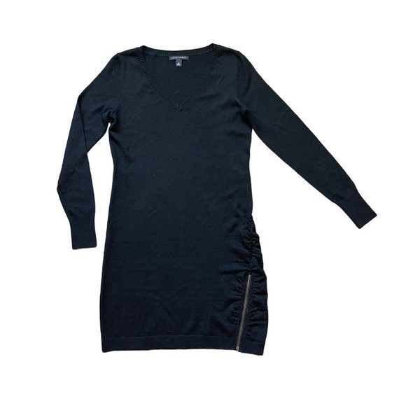 Banana Republic Dresses & Skirts - Banana Republic Women's Black Merino Wool Blend Sweater Dress Size Small
